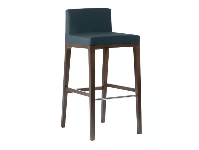 ARISA SG01 - High upholstered beech stool _ New Life